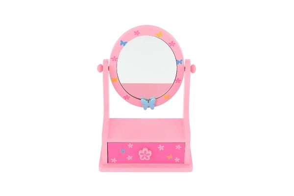 Miroir pour enfants avec boîte à bijoux