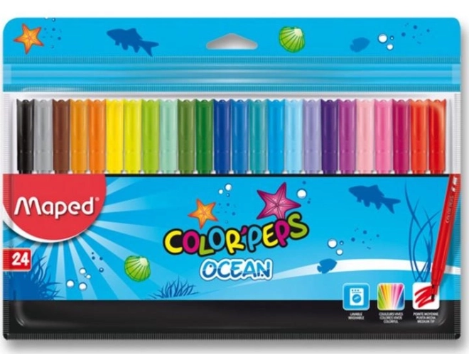 MAPED Fixy Color'Peps Océan 24 unités
