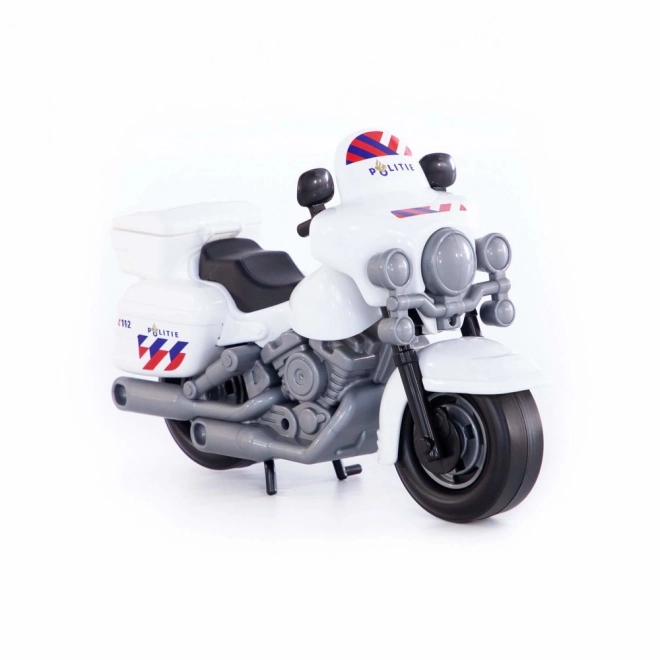 Moto de police pour tout-petits Polesie Blanche 71682