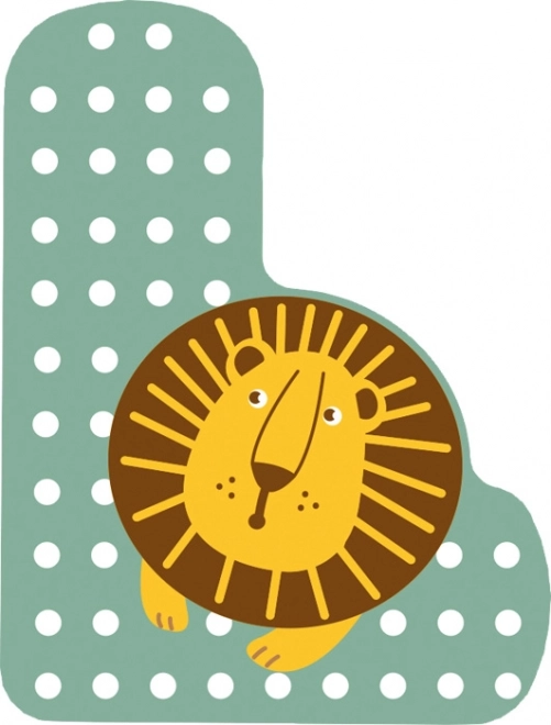 small foot Lettre en bois L pour enfants
