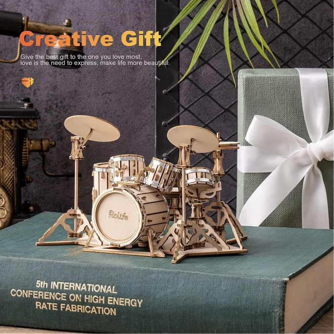Ensemble de vélo - maquette en bois 3D