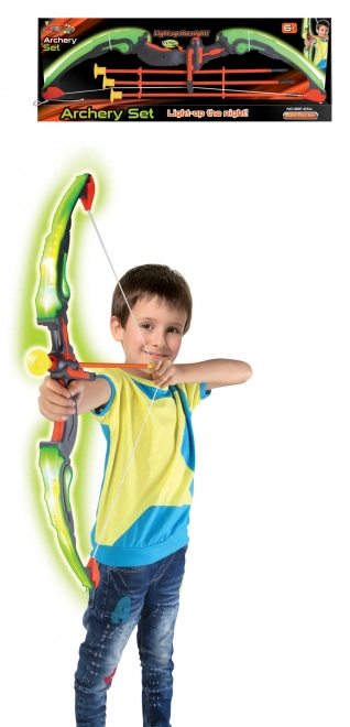 Set de tir à l’arc lumineux pour enfants