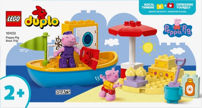 LEGO DUPLO 10432 Peppa Pig Peppa et l'excursion en bateau