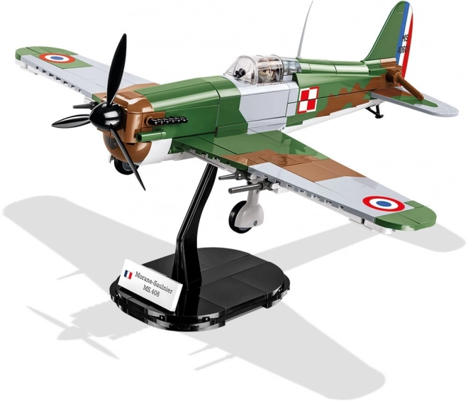 COBI Morane‑Saulnier MS.406 – maquette d’avion historique à l’échelle 1:32 (317 pièces)