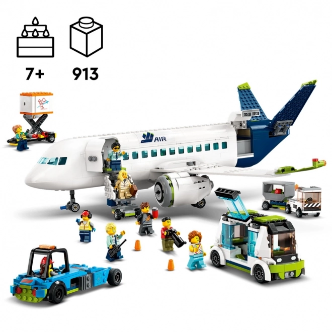 Lego City avion de passagers