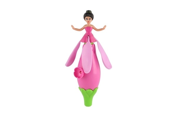 Poupée fée à ressort en plastique 17 cm dans une boîte 8x24x6cm