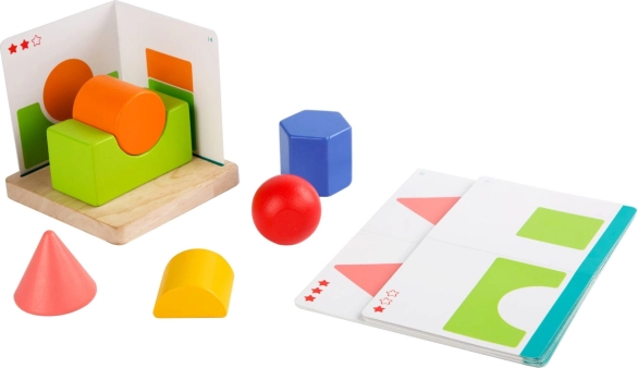 Lucy & Leo ensemble éducatif en bois Géométrie simple
