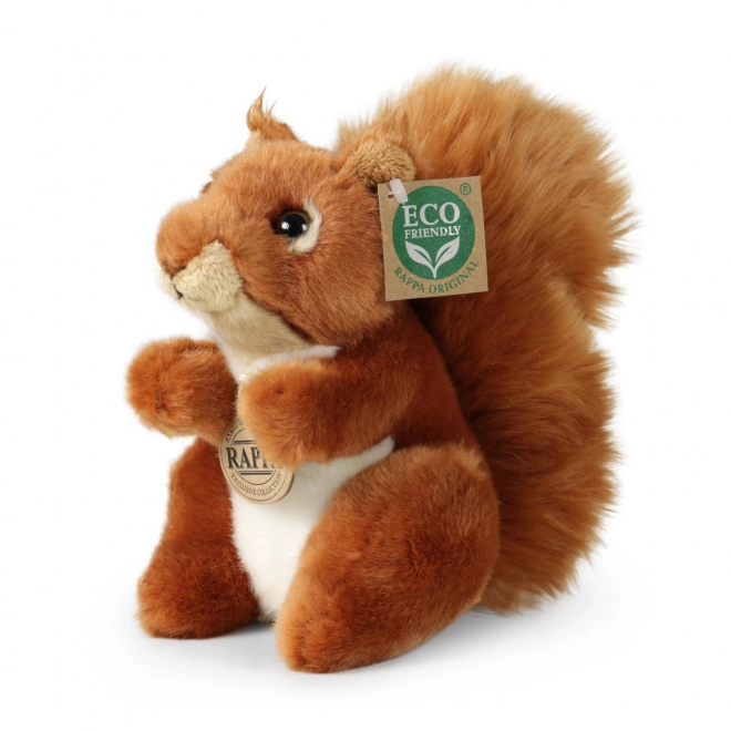 Écureuil en peluche assis 18 cm éco-responsable