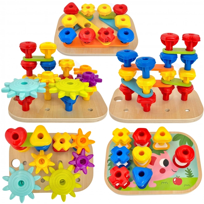 Woopie Green Construction Box Moteur Montessori 12v1