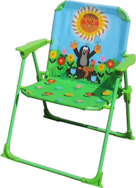 Chaise de Jardin avec Motif Taupe