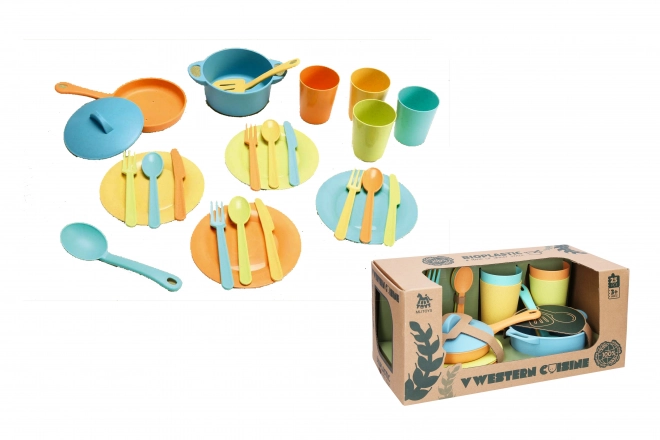Vaisselle en Bioplastique
