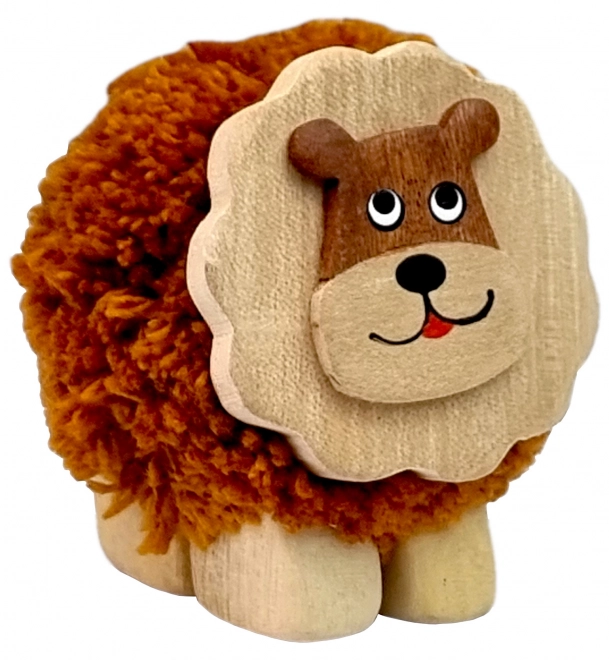 2kids jouets figurine en bois lion