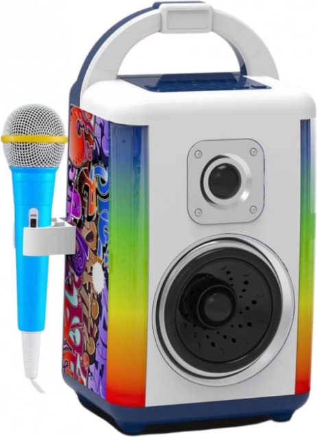 Ensemble de musique interactif avec microphone et lumières LED