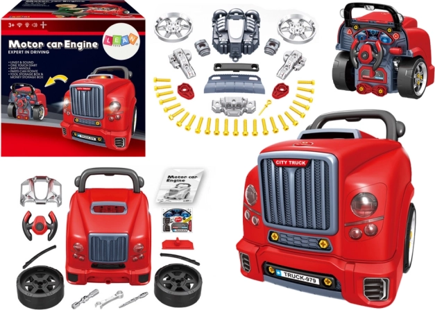Atelier Camion Rouge pour Enfants