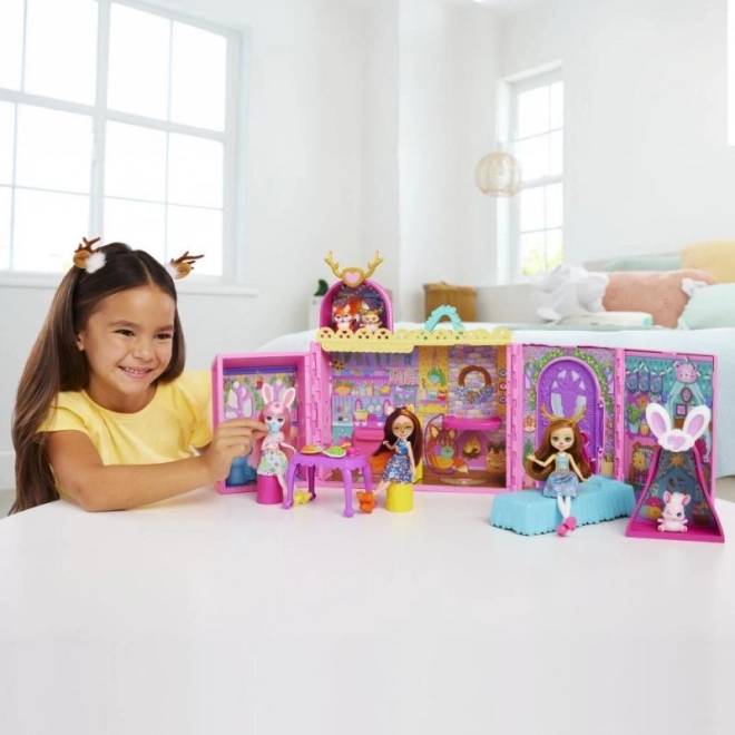 Maison de poupée Enchantimals Amicale avec meubles et accessoires