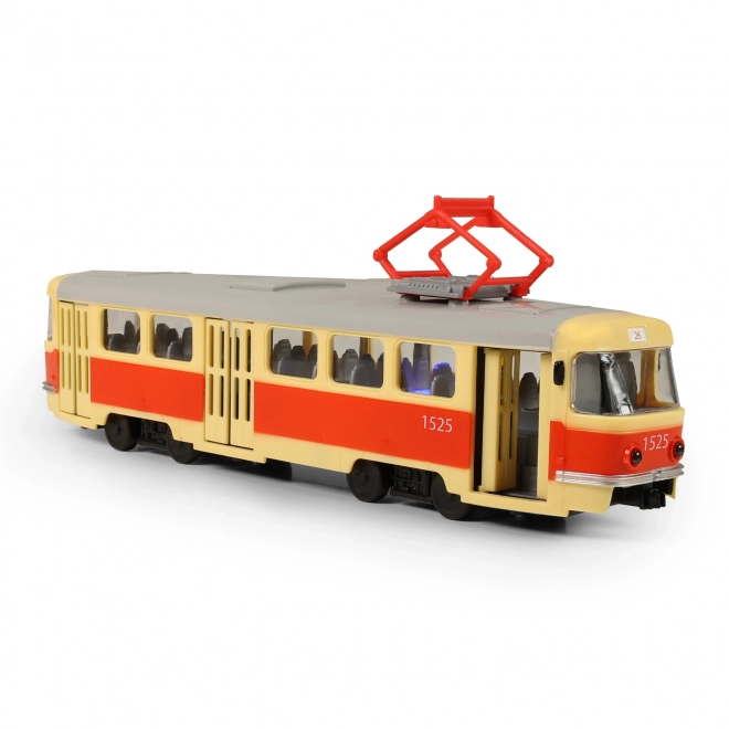 Tramway annonçant les arrêts