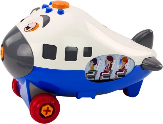 Amusement interactif avec hélice rotative