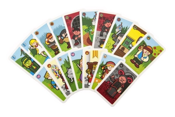 Petr noir Mes premiers contes de fées jeu de société - cartes dans une boîte en plastique 6x9cm