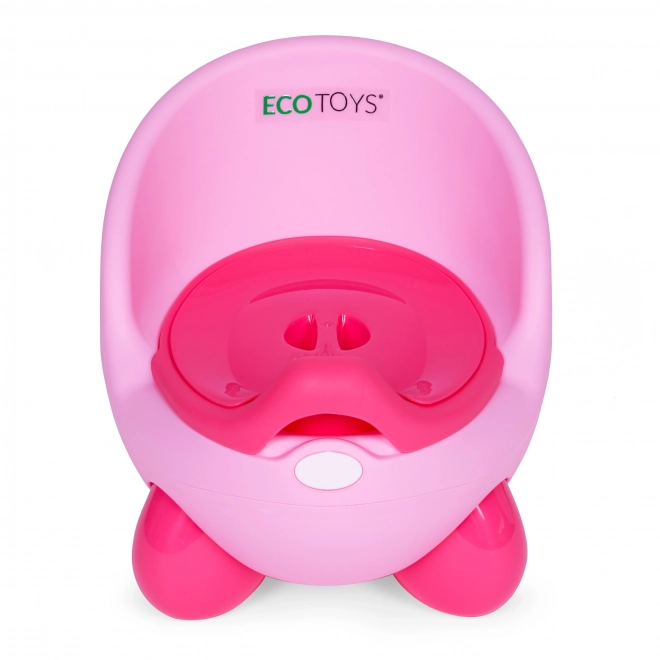 Pot de nuit d'enfant avec insert amovible et pieds antidérapants ECOTOYS
