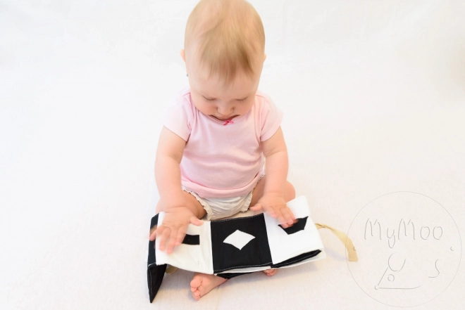 MyMoo Livre en tissu contrasté