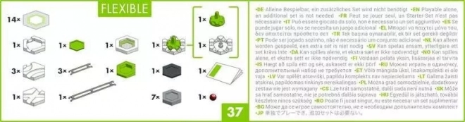 Kit de construction GraviTrax GO Flexible