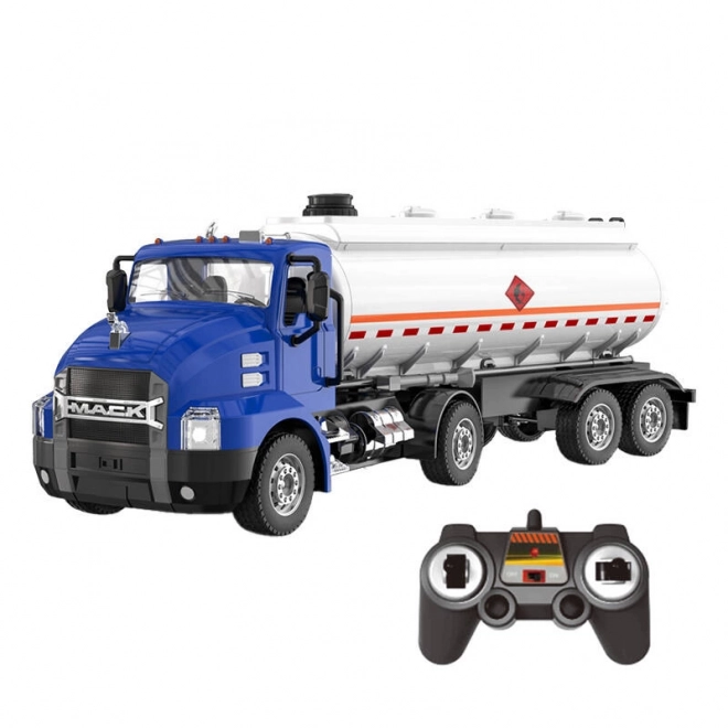 Camion-citerne télécommandé 1:26 Double Eagle (bleu)