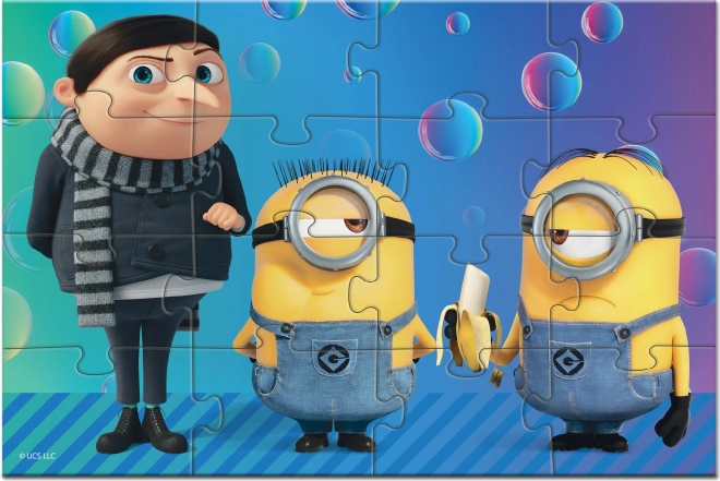 Puzzle magnétique Minions Petit Gru