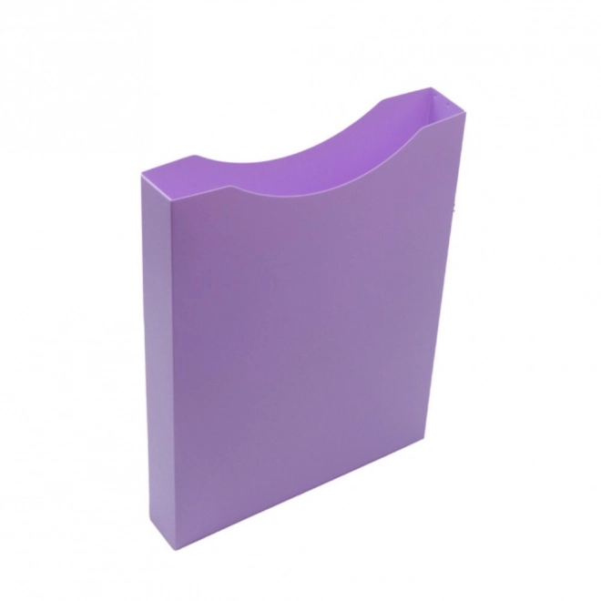Boîte pour cahiers A4 violet pastel