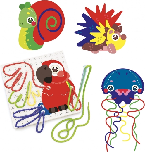 Motifs d’animaux colorés