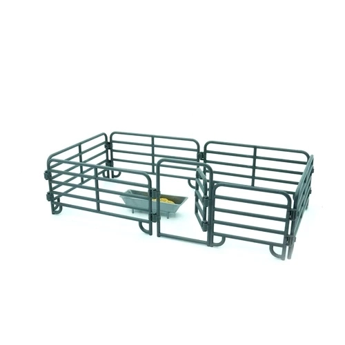 Enclos pour moutons avec accessoires