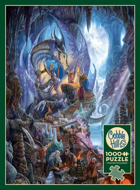Puzzle Caverne du dragon 1000 pièces