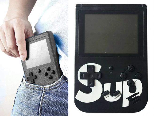 Console de jeu rétro portable avec 400 jeux