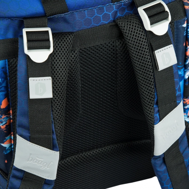 BAAGL Sac à dos scolaire Airy Motorka