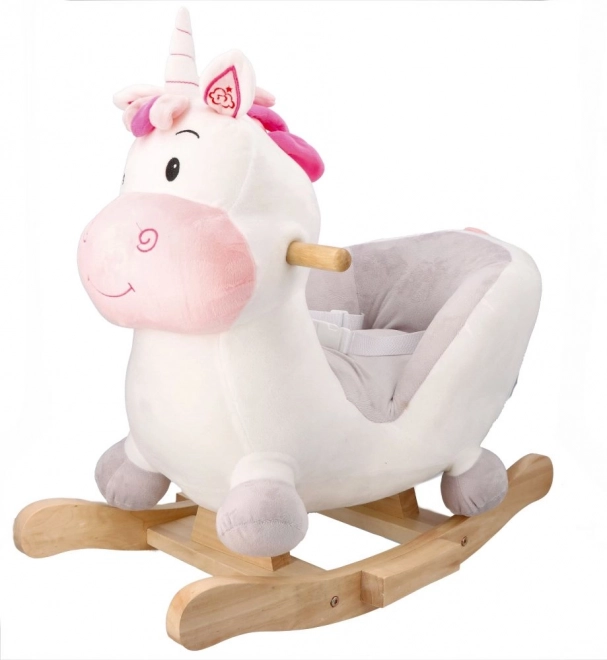 Balançoire licorne en peluche