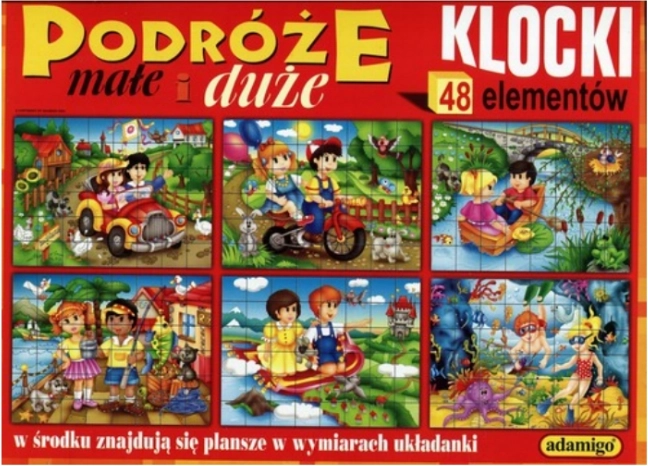 Cubes illustrés Voyage à deux – 48 cubes