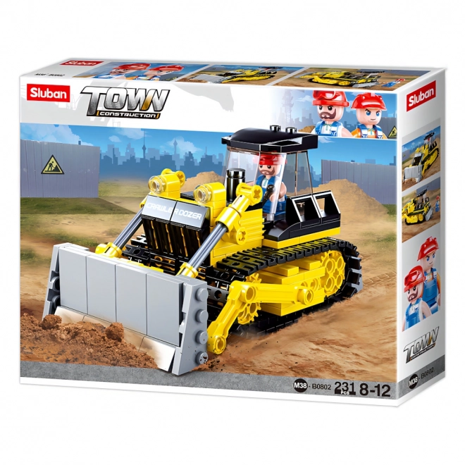 Sluban Ville Constructeurs M38-B0802 Bulldozer