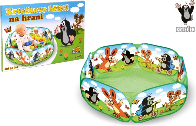Parc de jeux de la Petite Taupe pour enfants 120 x 104 x 36 cm