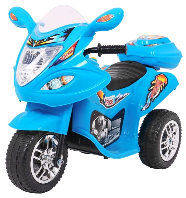 Tricycle BJX-088 moto électrique + sons + lumières – Bleu