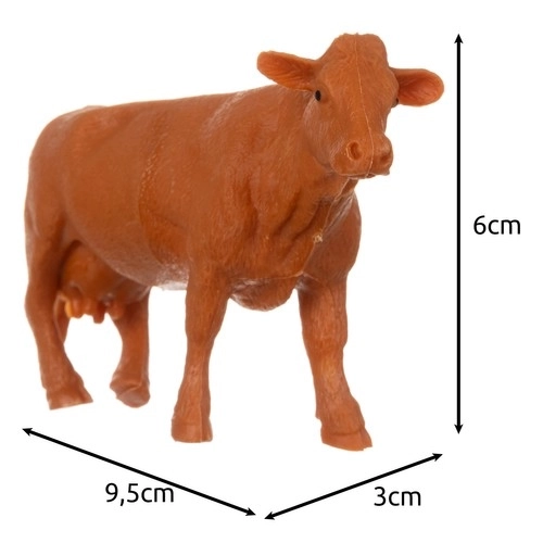 Animaux de la ferme - ensemble de 12 figurines