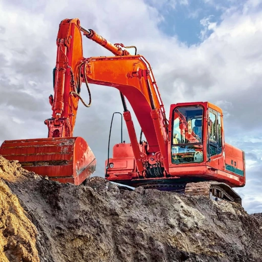 Trois motifs captivants d’engins de chantier