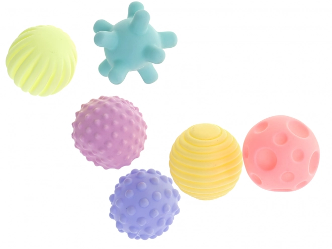 Ensemble de balles sensorielles pour enfants 6 pcs