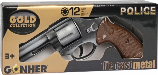 Revolver métallique Policier Gonher