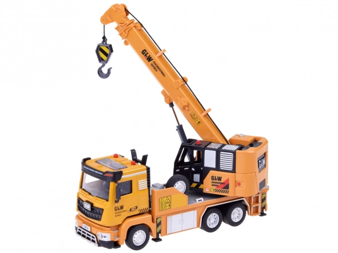 Auto avec grue avec son et lumière