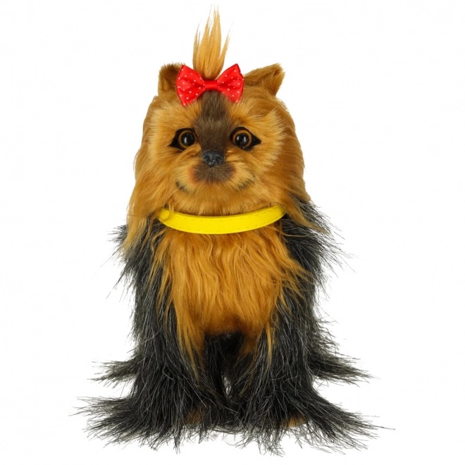 Chien en peluche interactif York