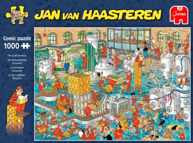 Puzzle Brasserie Artisanale 1000 pièces de Jan van Haasteren