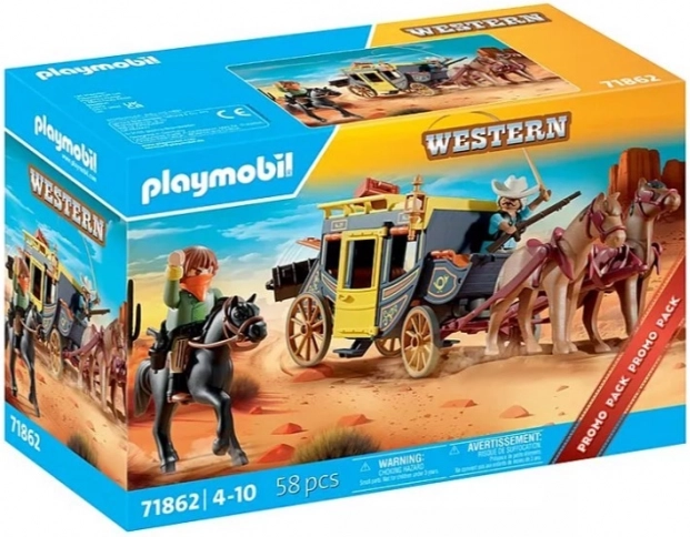 Playmobil Diligence – attaque dans le Far West