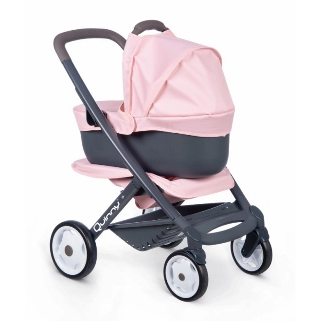 Poussette combinée Maxi Cosi rose clair pour poupées
