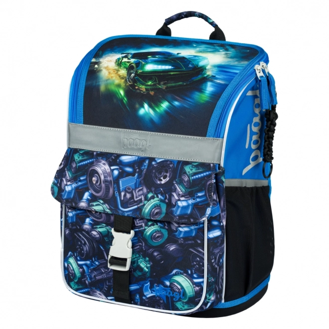 Cartable scolaire Baagl Zippy Voiture de course