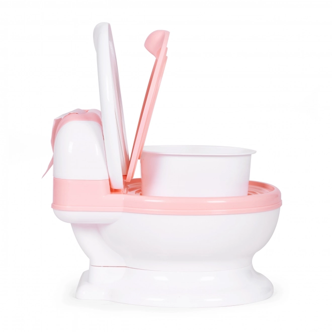 Pot de toilette avec insert amovible, siège de toilette pour enfants fermable et brosse ECOTOYS