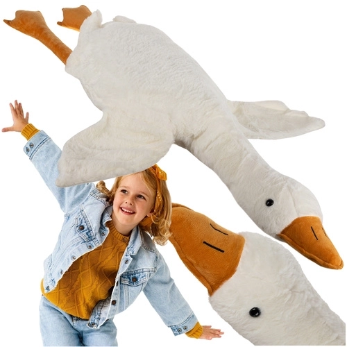 Grande oie en peluche pour enfants 130 cm